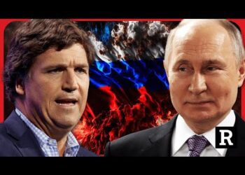 Tucker drops BOMBSHELL about his Putin interview, NSA is PISSED | Redacted with Clayton Morris