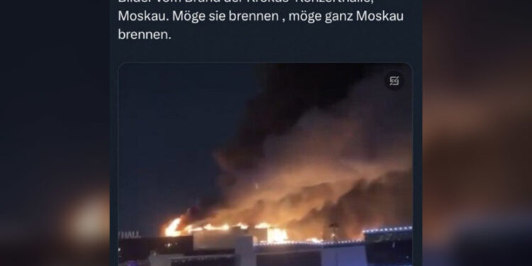 A farewell to decency: Prominent Western media and political haters rush to blame Russia for the horrific Moscow terror attack