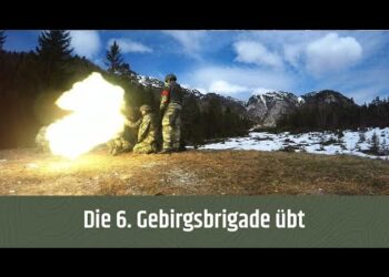 Die 6. Gebirgsbrigade übt