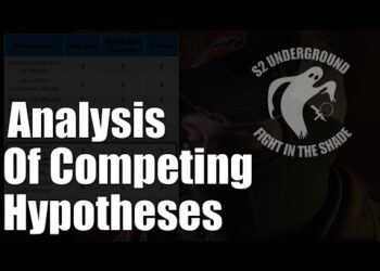 Analysis of Competing Hypotheses