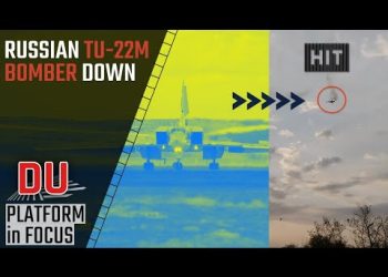 Russian strategic bomber – Tu-22M downed !