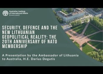 Security, Defense and the New Lithuanian Geopolitical Reality: 20th Anniversary of NATO Membership