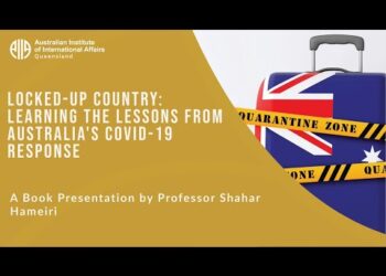 Locked-up Country: Learning the Lessons from Australia’s COVID-19 Response | Prof. Shahar Hameiri