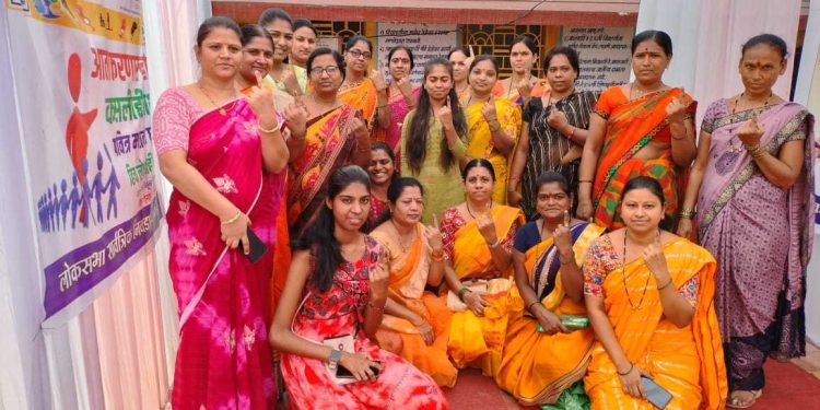 Eat, pray, vote: How women are being lured to take part in India’s election amid low turnout