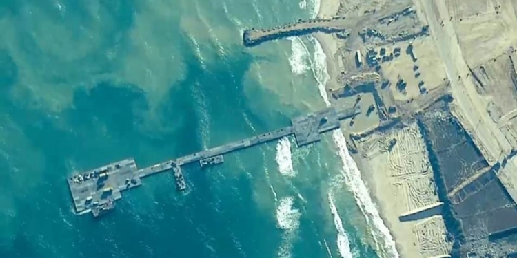 Pentagon Tacitly Admits Biden’s Gaza Pier Stunt Is A Total Failure