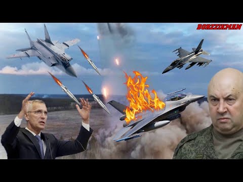 Russia Destroyed F-16 Fighters In UKRAINE! More Than 100 NATO Officers Were Wiped Out In LVIV!