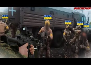 Ukrainian Nationalists From The ‘KRAKEN’ Regiment Surrendered To The Russian Army In KHARKIV OBLAST