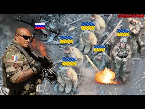 ON CAM: The FRENCH-Trained Ukrainian Special Forces Group Surrendered To RUSSIAN FPV Drones