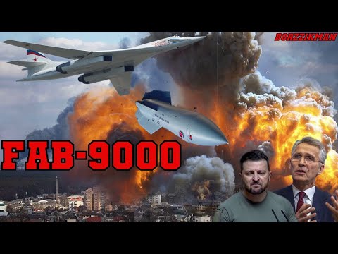 Run For Your Lives! Russia Deploys FAB-9000 In UKR: The Most Powerful Non-Nuclear Bomb Ever Built!