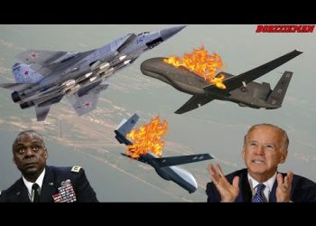 Russia’s MiG-31 Foxhound Destroyed The U.S. GLOBAL HAWK and MQ-4C TRITON Drones Over The BLACK SEA