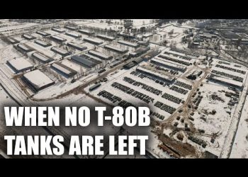 ~1,000 T-80BVs Tanks Disappear From Russian Storage Bases
