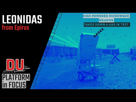 Leonidas – Can take out drone swarms !