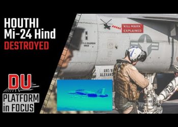 How AARGM from USS Dwight D. Eisenhower-based EA-18G Growler destroyed Mi-24?