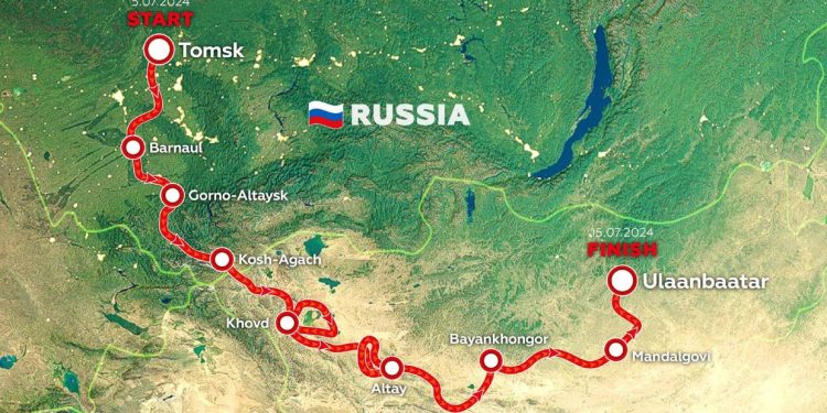 Silk Way Rally revs up in Siberia
