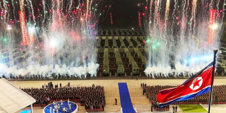 North Korea showcases new missile force (PHOTOS)