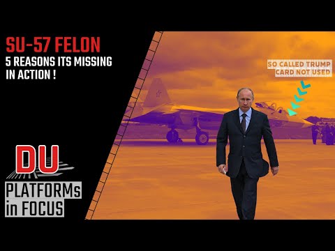 Why the Su-57 is nowhere to be seen even as Russia struggles to control #Ukraine ?