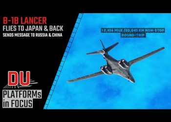 How B-1B flexed muscle near China & Russia with non-stop flight ?
