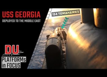 Why Iran should be wary of USS Georgia guided missile submarine ?