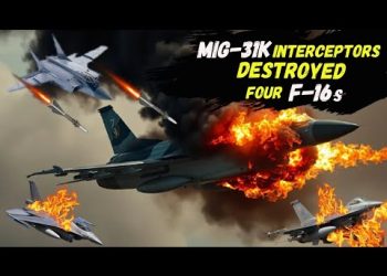 BREAKING: MiG-31K Interceptors Destroyed Four F-16s and One US Air Force PILOT In STAROKOSTYANTYNIV