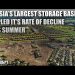 Russia’s Largest Storage Depot Is Suddenly Declining 3 Times Quicker – 20 September 2024 Imagery