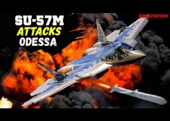 They Were Not Able To ESCAPE: Su-57M Wiped Out a Group of British and Romanian Soldiers in ODESSA