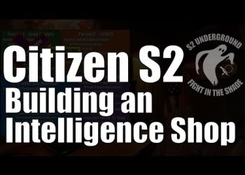 Citizen S2: Building an Intelligence Shop – A Primer