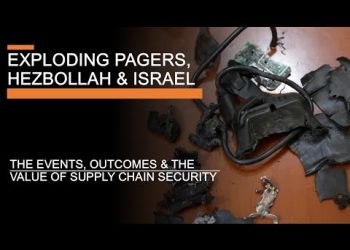 Exploding pagers, Hezbollah & Israel – The events, outcomes & value of supply chain security