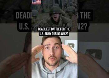 Costliest Battle for USA in WW2? 🇺🇸⚔️ (European Theater)