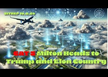 Hurricane Milton Targets Elon and Trump Country – SITREP 10.8.24