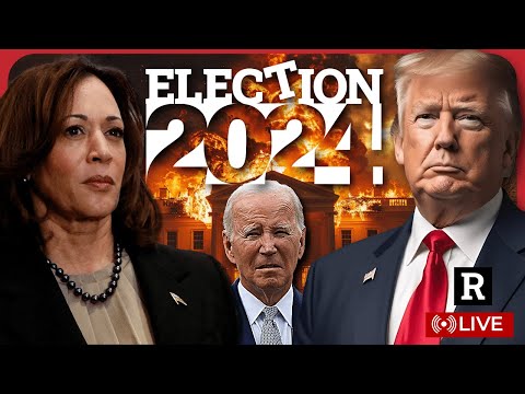BREAKING! Election Machine Outages Hit Swing States, Men Voting in Record Numbers | Redacted Live