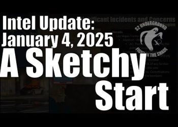 Intel Update – Jan 4 – A Sketchy Start