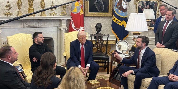 In Oval Office Temper Tantrum, Zelensky Blows Up Peace Talks