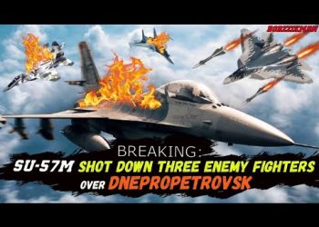SHOCKING Dogfight Over UKRAINE: F-16, Mig-29, and Su-27 Did Not Survive Their Meet-Up With Su-57M