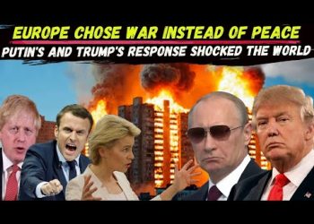 We Don’t Need Peace in Ukraine: EUROPEAN Leaders Openly Challenged TRUMP and PUTIN