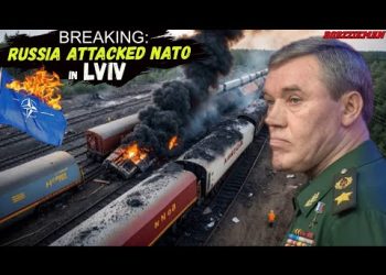 LVIV on FIRE: NATO Military Train Full of AIM-9 ‘SIDEWINDER’ Missiles for F-16s Was Blown To BITS