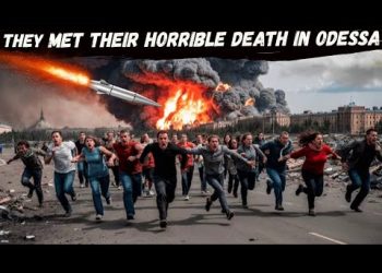 ODESSA on FIRE: Hotel ‘BRISTOL’ with Officers From European Intelligence Agencies Sailed In The AIR