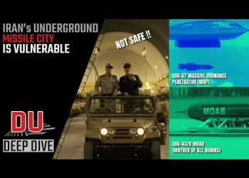 Iran’s underground missile city | Two non-nuclear U.S. weapons that can destroy it !