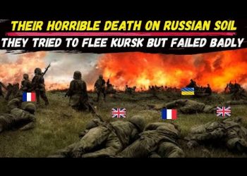 A Large Group of BRITISH and FRENCH Mercenaries Were Blown to Pieces During Their Escape From KURSK