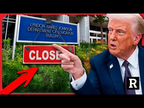 Here we go! Trump is about to END the Department of Education for good | Redacted