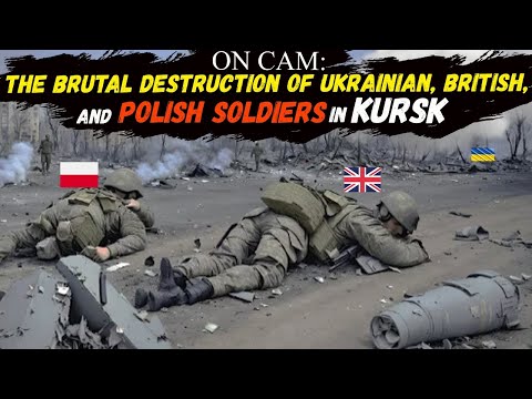 No Chance for SALVATION: Hundreds of Ukrainian and NATO Soldiers Were Torn APART While Fleeing KURSK