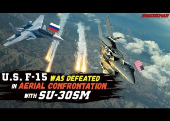 Unique Footage of The INSANE Interception of U.S. F-15 Eagle by Russian Su-30SM over SYRIA