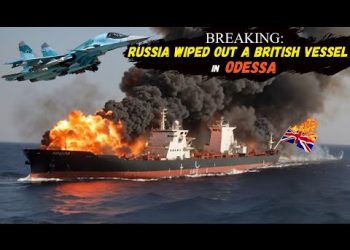 ODESSA on FIRE: Russia Sunk a 178-meter-long BRITISH Ship Full of STARSTREAK Surface-To-Air Missiles