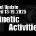 Intel Update – April 19  – Kinetic Activities