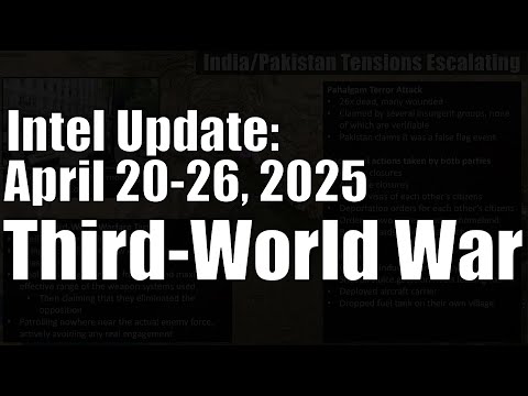 Intel Update – April 26 – Third-World War