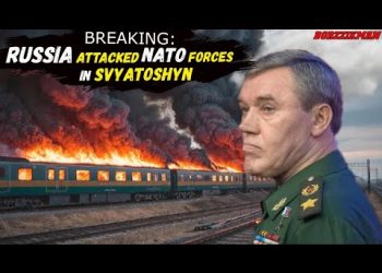 NATO Military Train with British Mercenaries and AIM-120 AMRAAM Missiles on BOARD was Blown To BITS