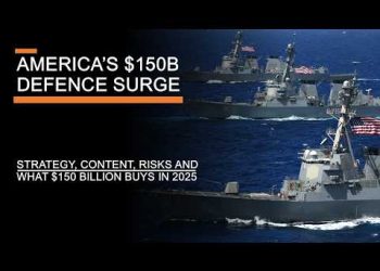 America’s $150B Defence Surge – Strategy, Risks & What $150 Billion Buys in 2025
