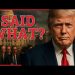 Holy SH*T! Did Trump really just say that? Neo-Cons and warmongers are FURIOUS | Redacted
