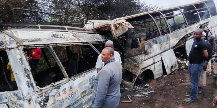 Dozens killed in bus crash in Tanzania (PHOTOS)