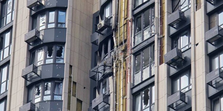 Ukrainian drone smashes into Russian residential tower – governor (PHOTOS)