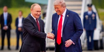 Trump accuses Biden of driving Russia and China closer together